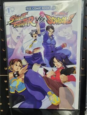 Street Fighter vs Rival Schools #1 FCBD 2025 NM Unstamped